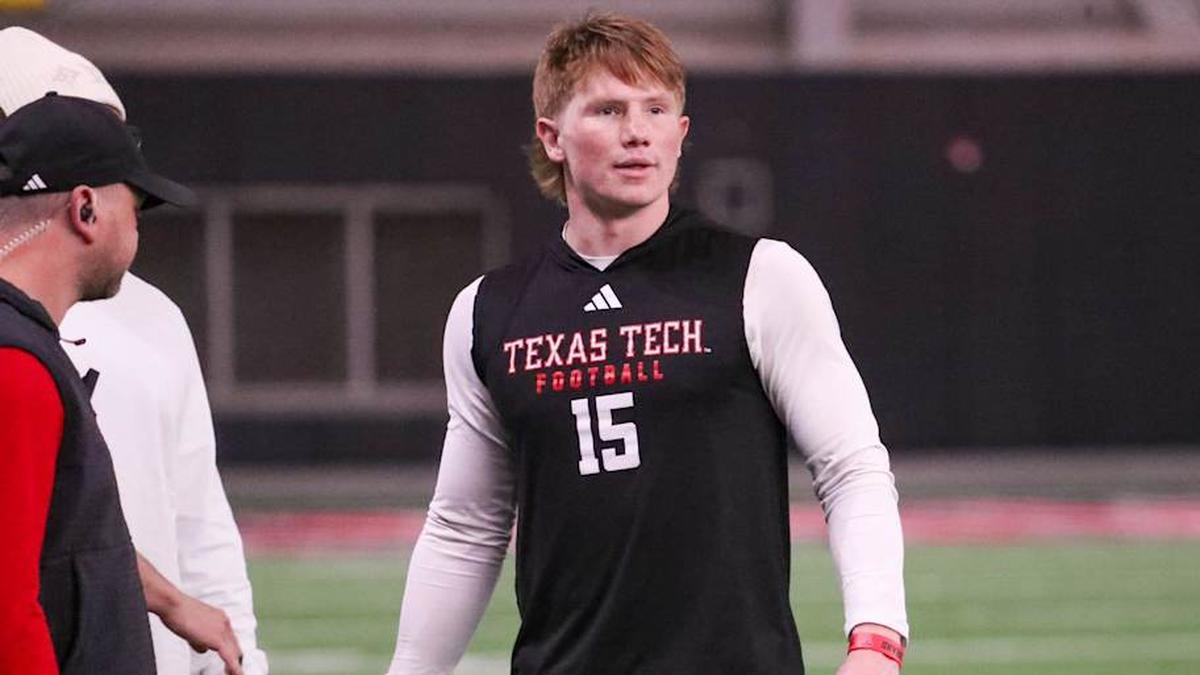  Will Hammond is set to be Texas Tech's starter with Brendan Sorsby on indefinite leave. | Nathan Giese/Avalanche-Journal / USA TODAY NETWORK via Imagn Images 