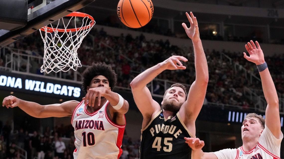 Arizona erupts after halftime, knocks off Purdue to return to Final Four 