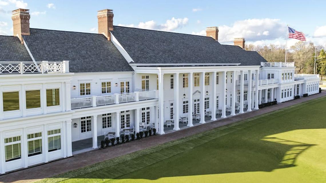  The new Oakland Hills Country Club clubhouse officially opened on April 5. | Courtesy of Oakland Hills Country Club 
