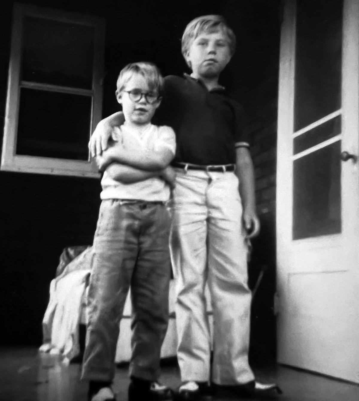 Barry and Stanley LivingstonCourtesy Barry Livingston