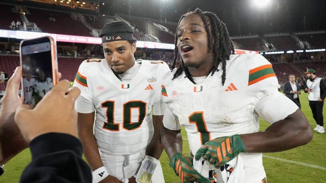 A Pair of Miami Offensive Weapons Land on AP Midseason All-American List