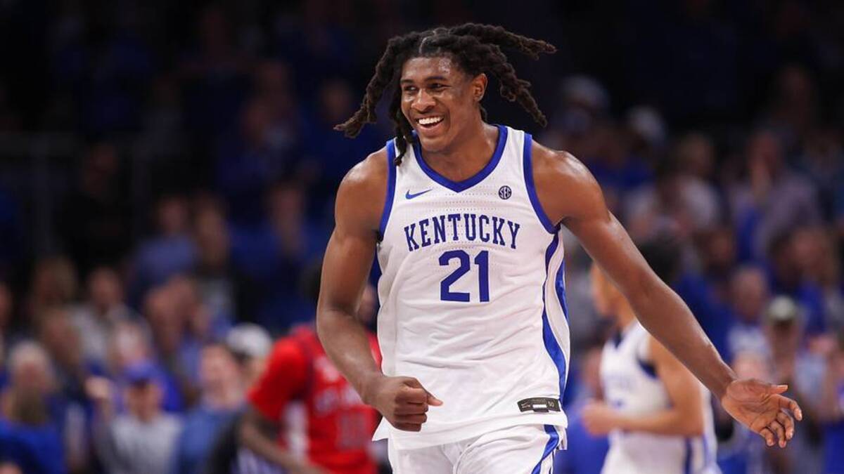  If healthy, Quaintance could prove a steal for the Spurs. | Brett Davis-Imagn Images 