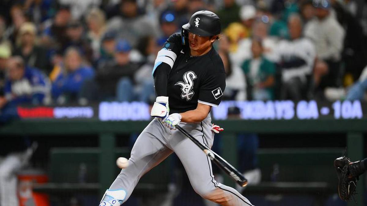  White Sox first baseman Munetaka Murakami has shown tremendous power as a rookie. | Steven Bisig-Imagn Images 