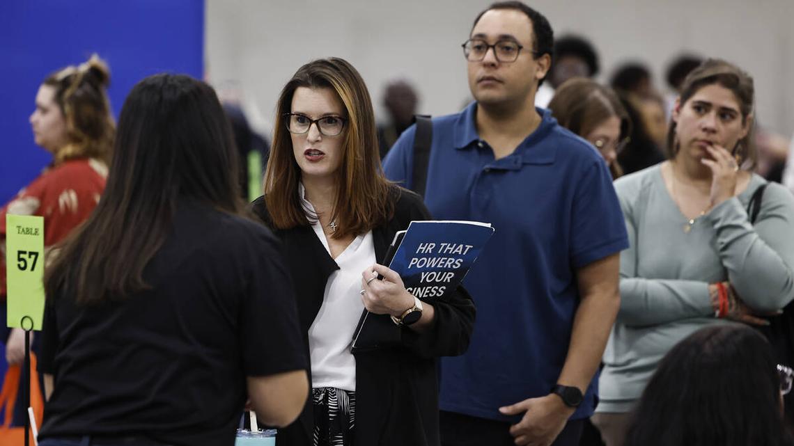 US job openings fell in February, hiring slowest since 2020
