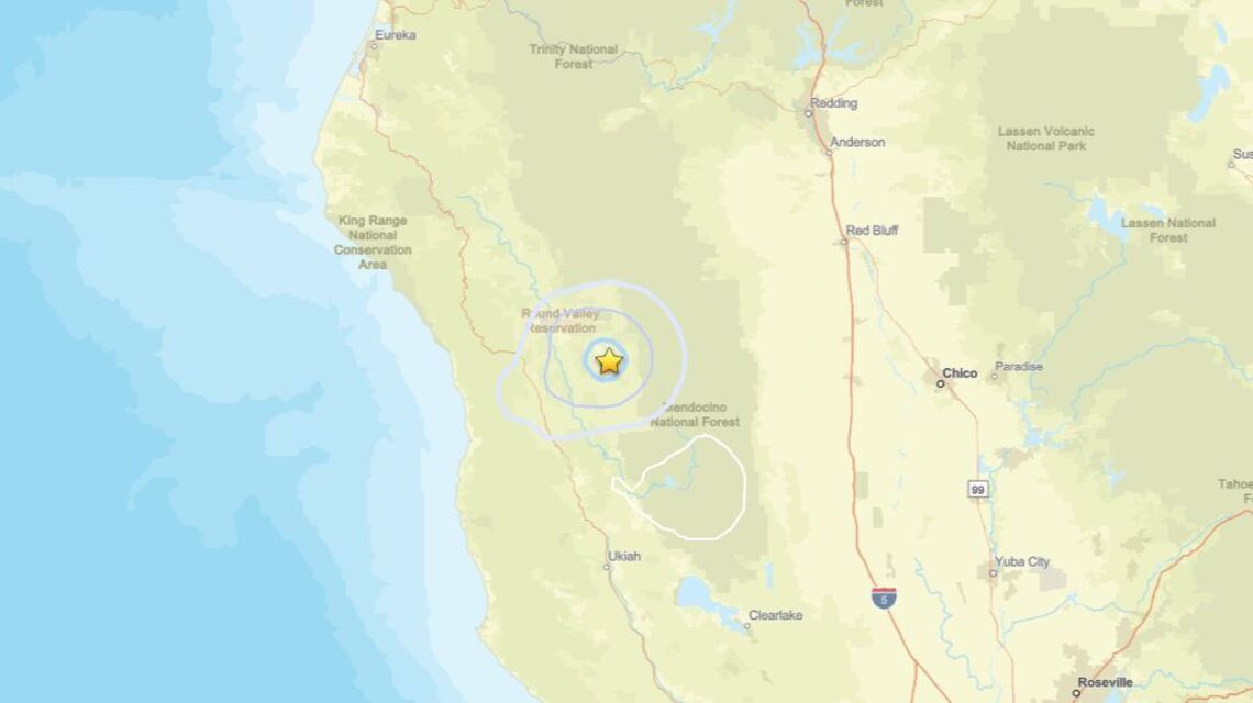 Update: Earthquake of 3.2 magnitude detected near Covelo, CA on May 8 