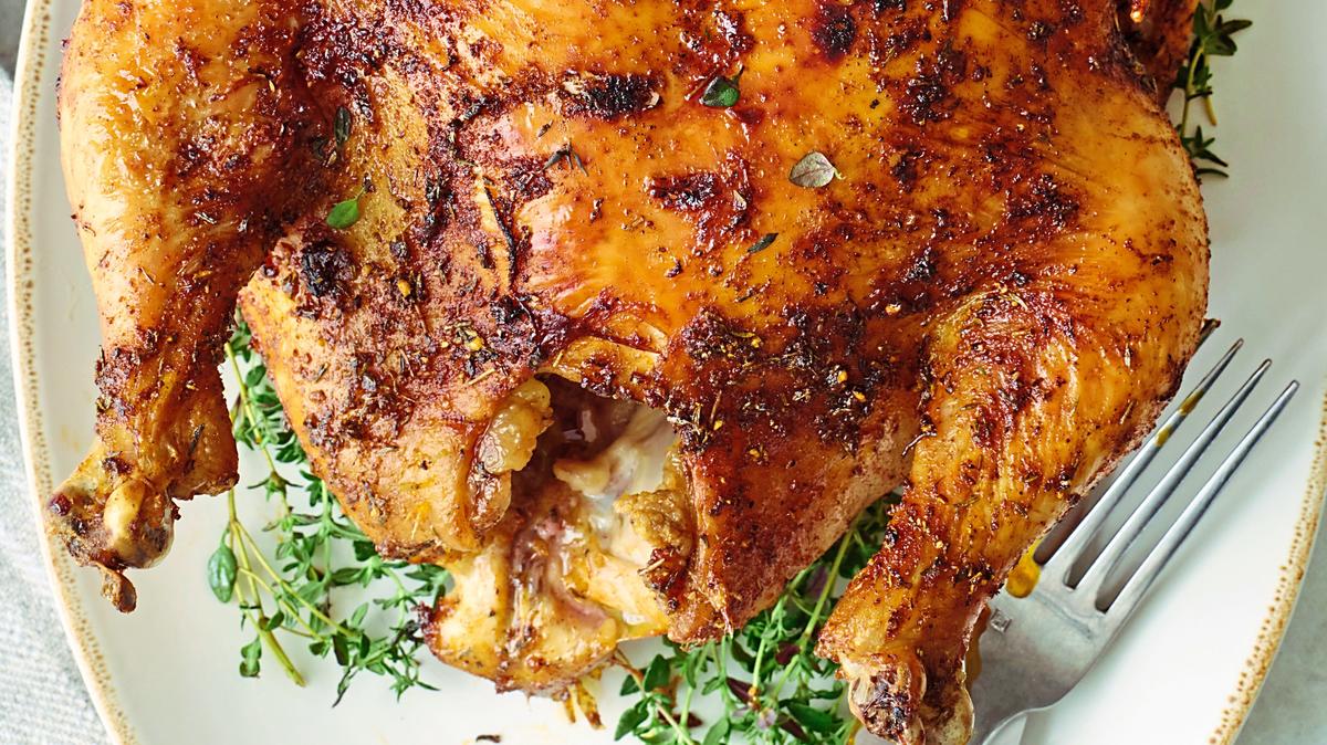 Air fryer roasted chicken.