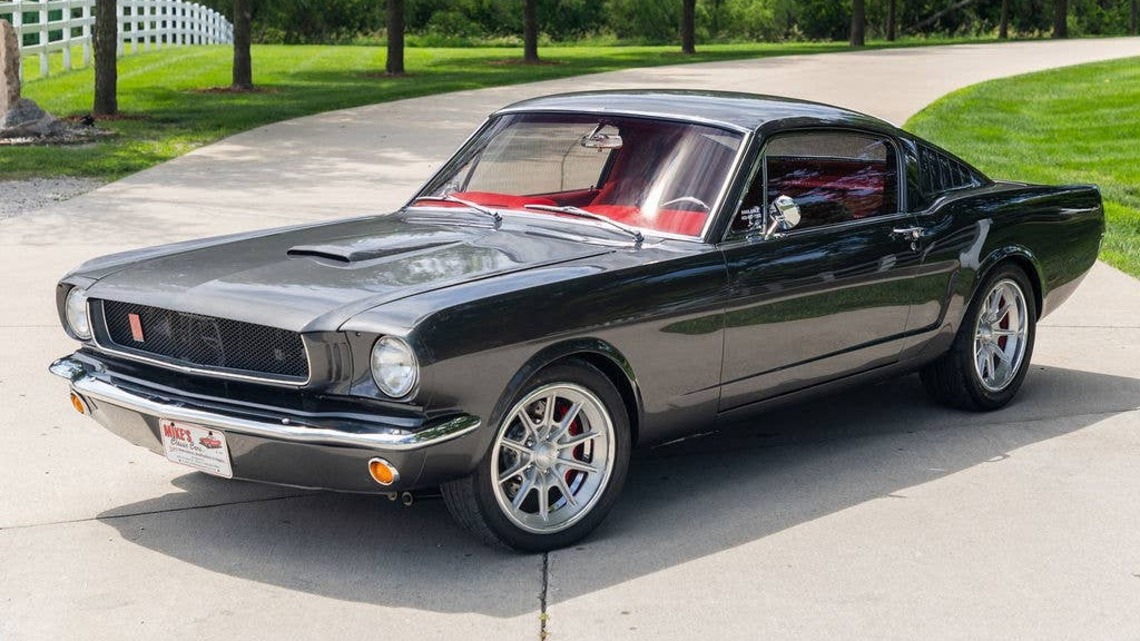 Coyote-Powered 1965 Ford Mustang Fastback for Sale With 76 Miles on the Build 