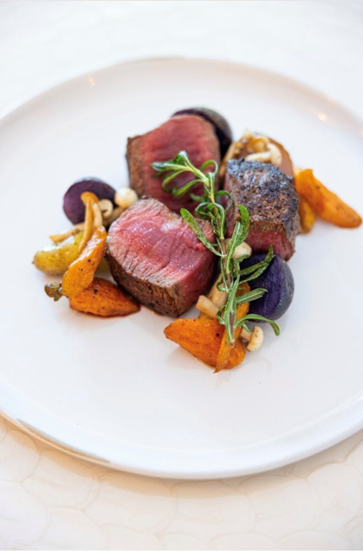 Rosemary tenderloin at LĪLA, a coastal Mediterranean restaurant in Tequesta.