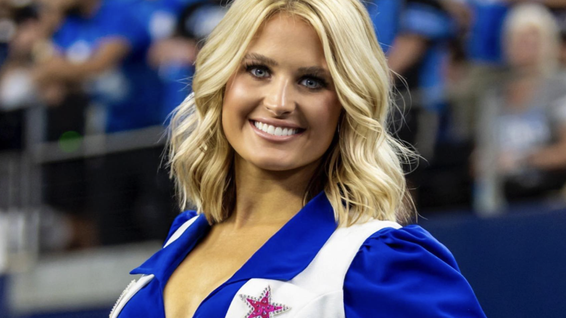 'Stunning' Cowboys Cheerleader Grabs Attention With Swimsuit Photo 