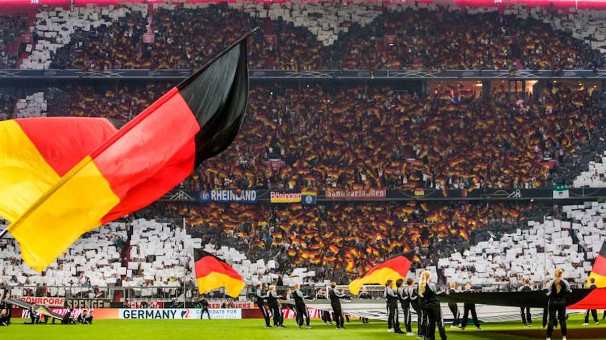  Germany fans creatively show their support for the national team. | Odd Andersen/AFP/Getty Images 