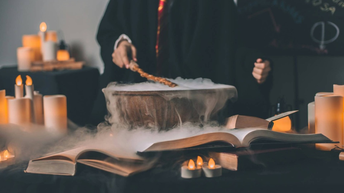 The Stirring Cauldron DIY That Gives Halloween Decor a Magical Twist 