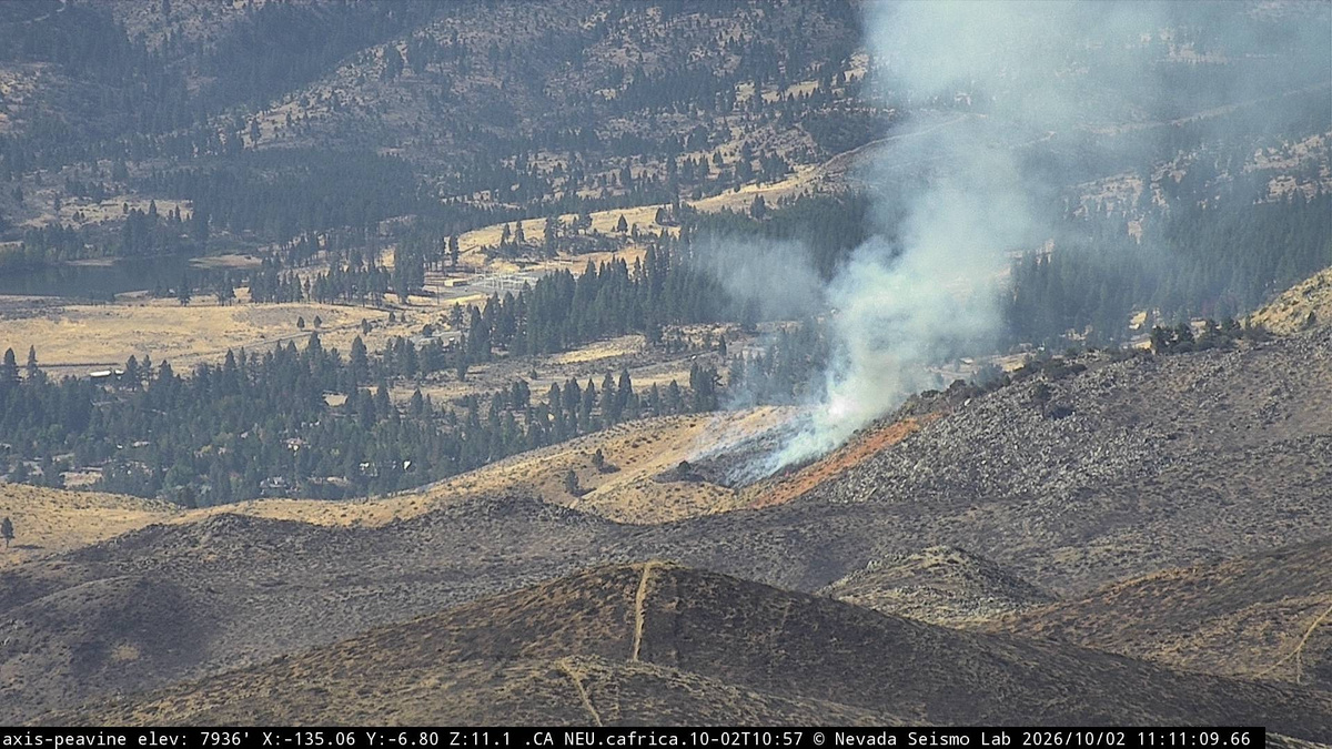 Air attack to continue through night as Bull Fire burns 2,500 acres ...