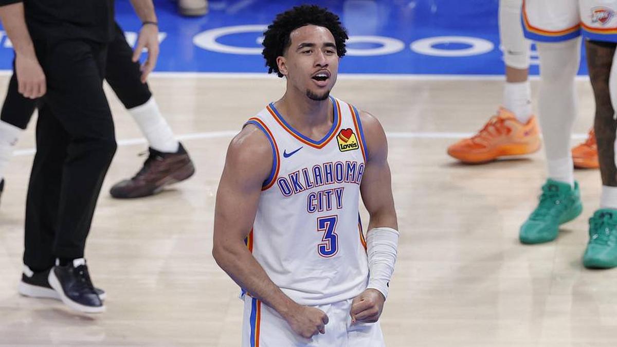  Jared McCain scored 23 points in the Thunder's Game 3 win | Alonzo Adams-Imagn Images 