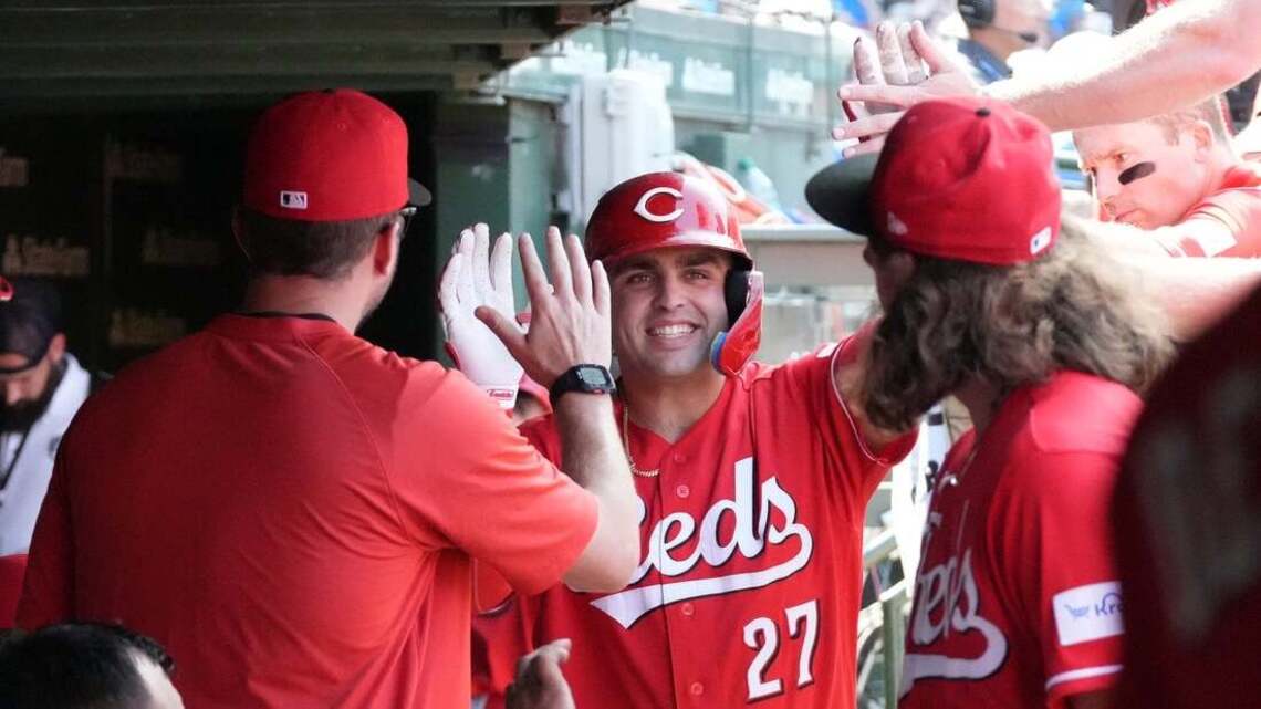 Sal Stewart sets franchise rookie RBI record as Reds top Cubs 