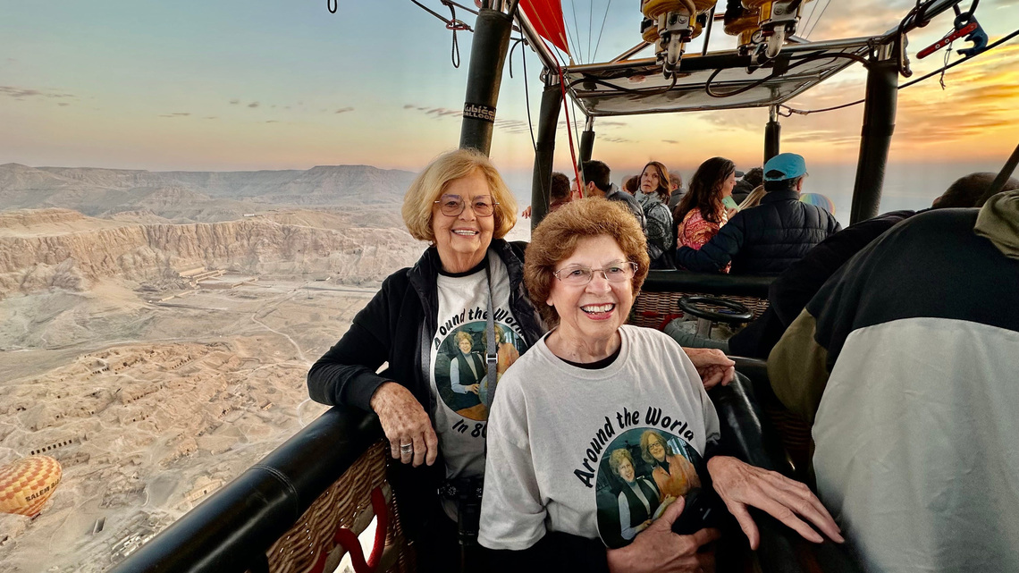 They turned 80 and decided to travel the world: 'It really has been fun' 