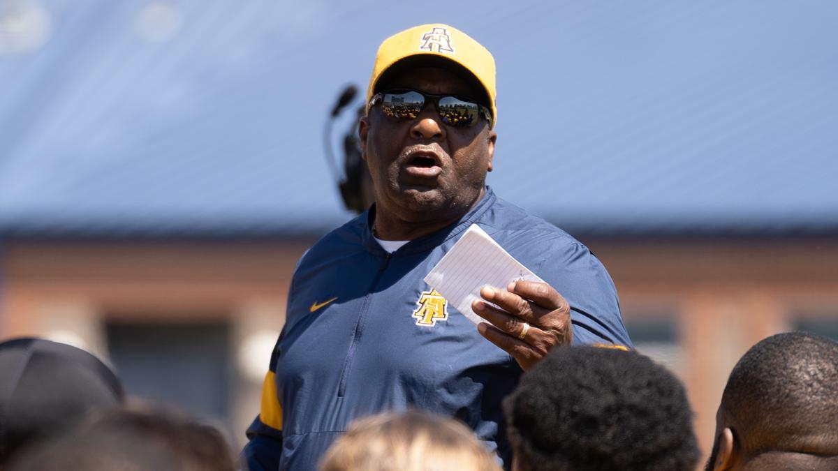  Sam Washington led North Carolina A&T to back-to-back MEAC titles in 2018 and 2019.