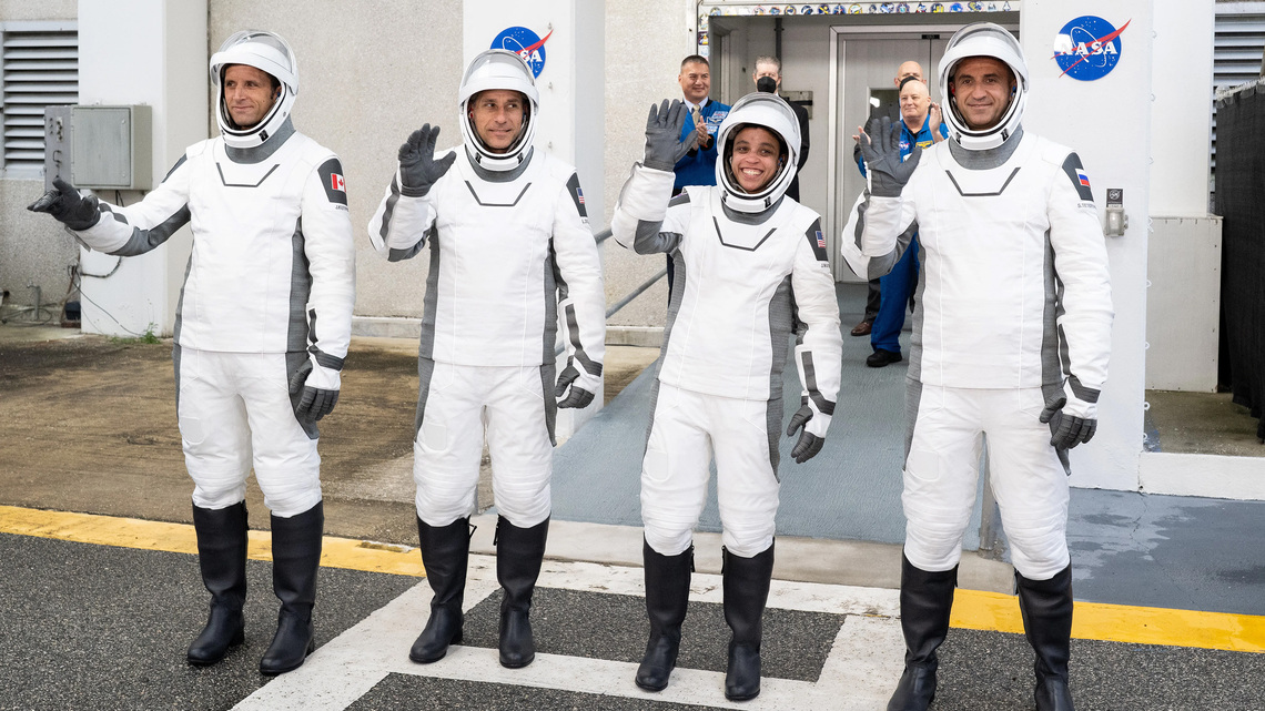 Weather a threat, but astronauts on board for SpaceX Crew-13 launch this morning 