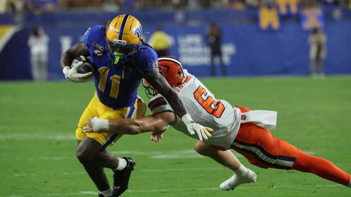 Dominant ground game propels undefeated Pitt over Syracuse