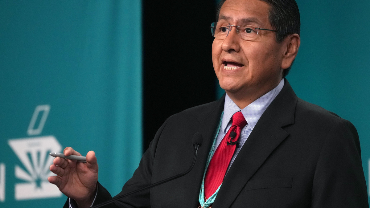 Democratic US House hopeful Jonathan Nez outlines 'Warrior Up' agenda