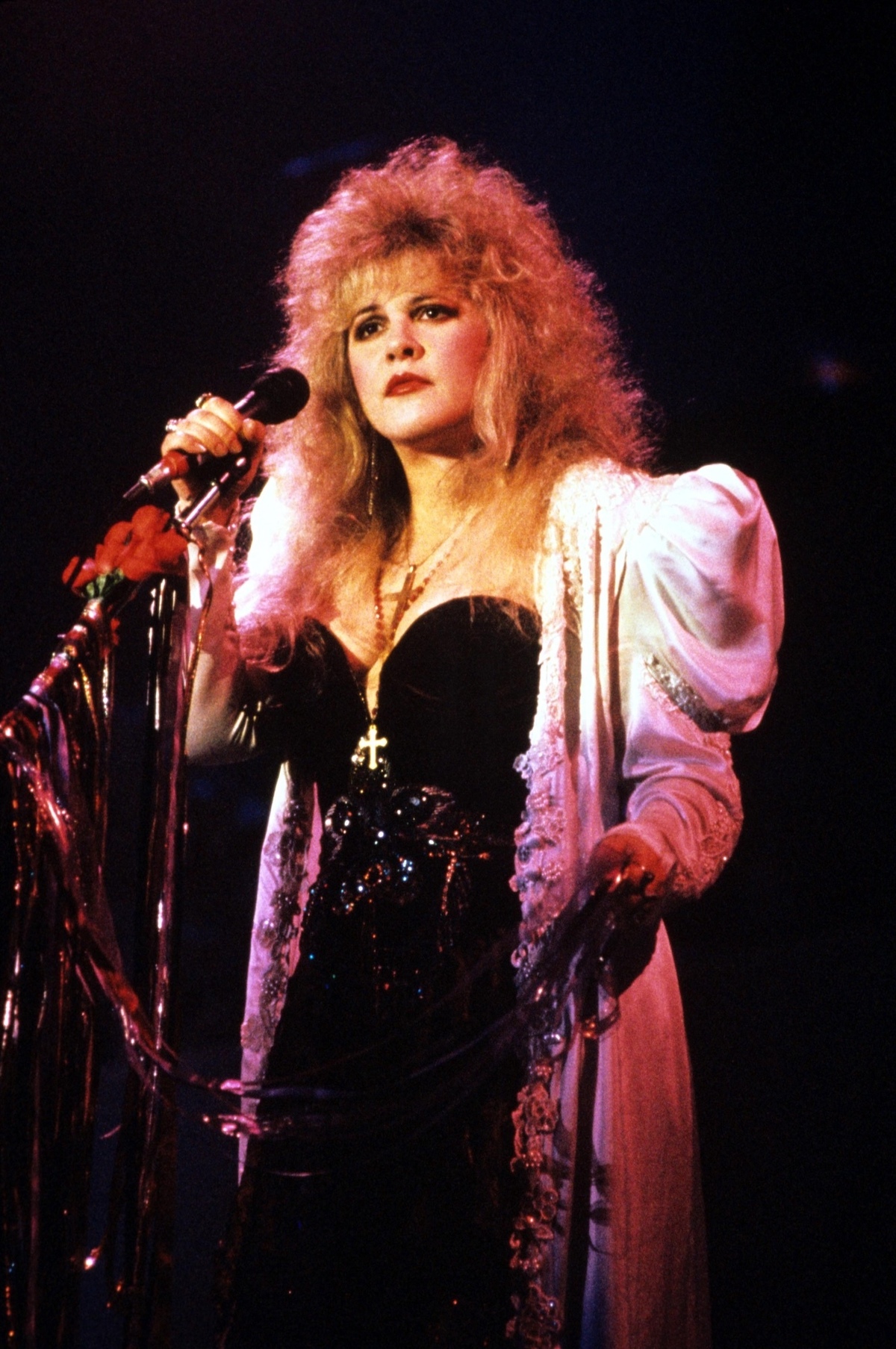 1989 Stevie's onstage fashion sense style has always been so unique. Brian Rasic/Getty Images