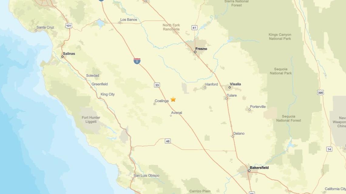 Seismic activity on April 4: Earthquake close to Huron, CA registered - magnitude 2.2 