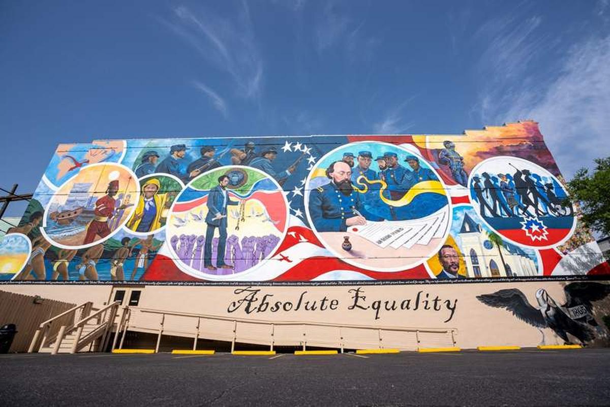  Absolute Equality Mural. Photo credit: Visit Galveston 