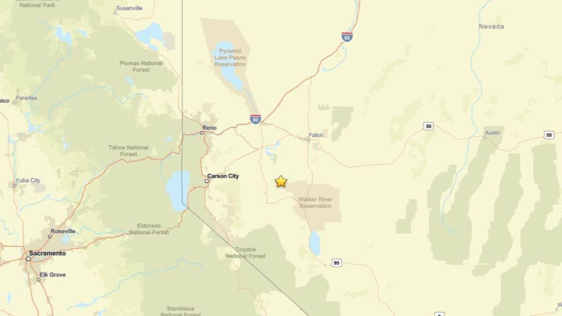 Update: 2.8 magnitude earthquake recorded near Yerington, NV on Oct. 4 