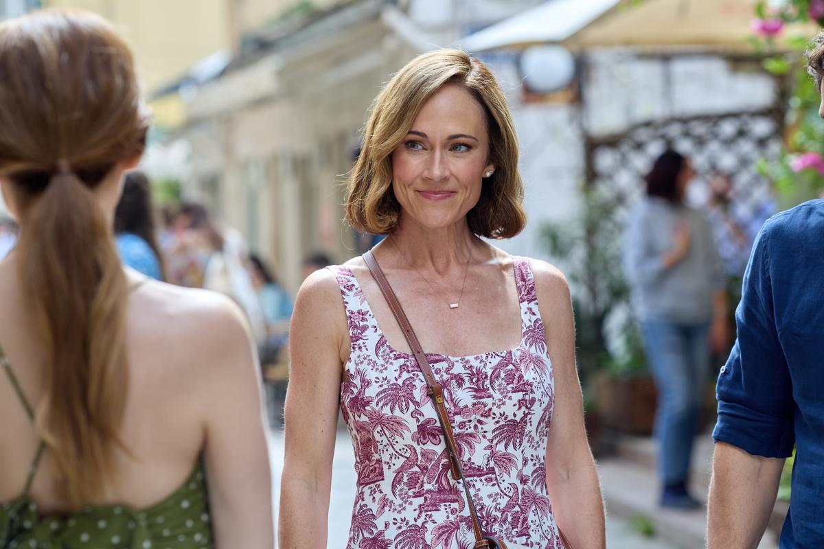 Nikki DeLoach, The Greek Aisle, 2026©2026 Hallmark Media/Photographer: Elena Nenkof