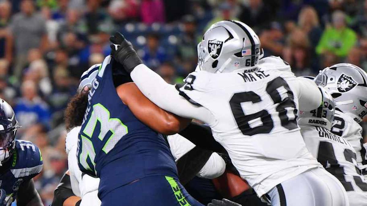  Aug 7, 2025; Seattle, Washington, USA; Seattle Seahawks running back Jacardia Wright (31) carries the ball against the Las Vegas Raiders during the second half at Lumen Field. Mandatory Credit: Steven Bisig-Imagn Images | Steven Bisig-Imagn Images 