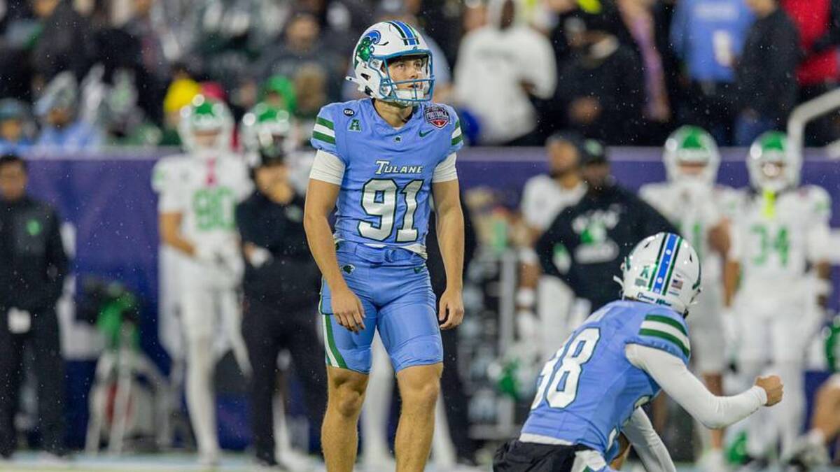  Florida kicker Patrick Durkin (91) | Stephen Lew-Imagn Images 