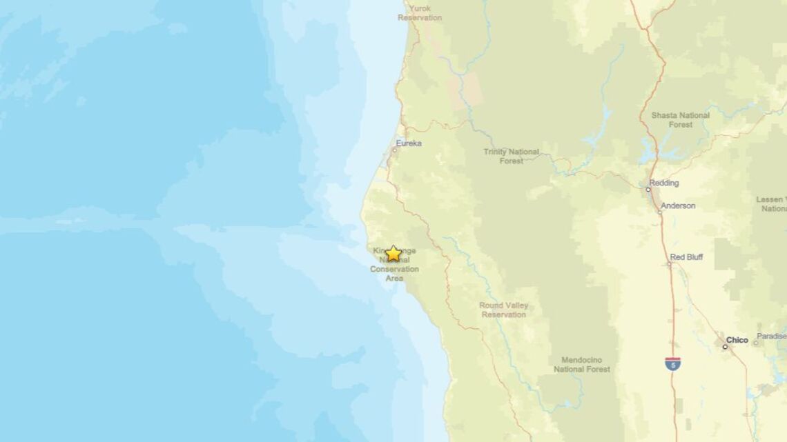 Earthquake measuring 3.3 shakes area near Petrolia, CA on Oct. 21 