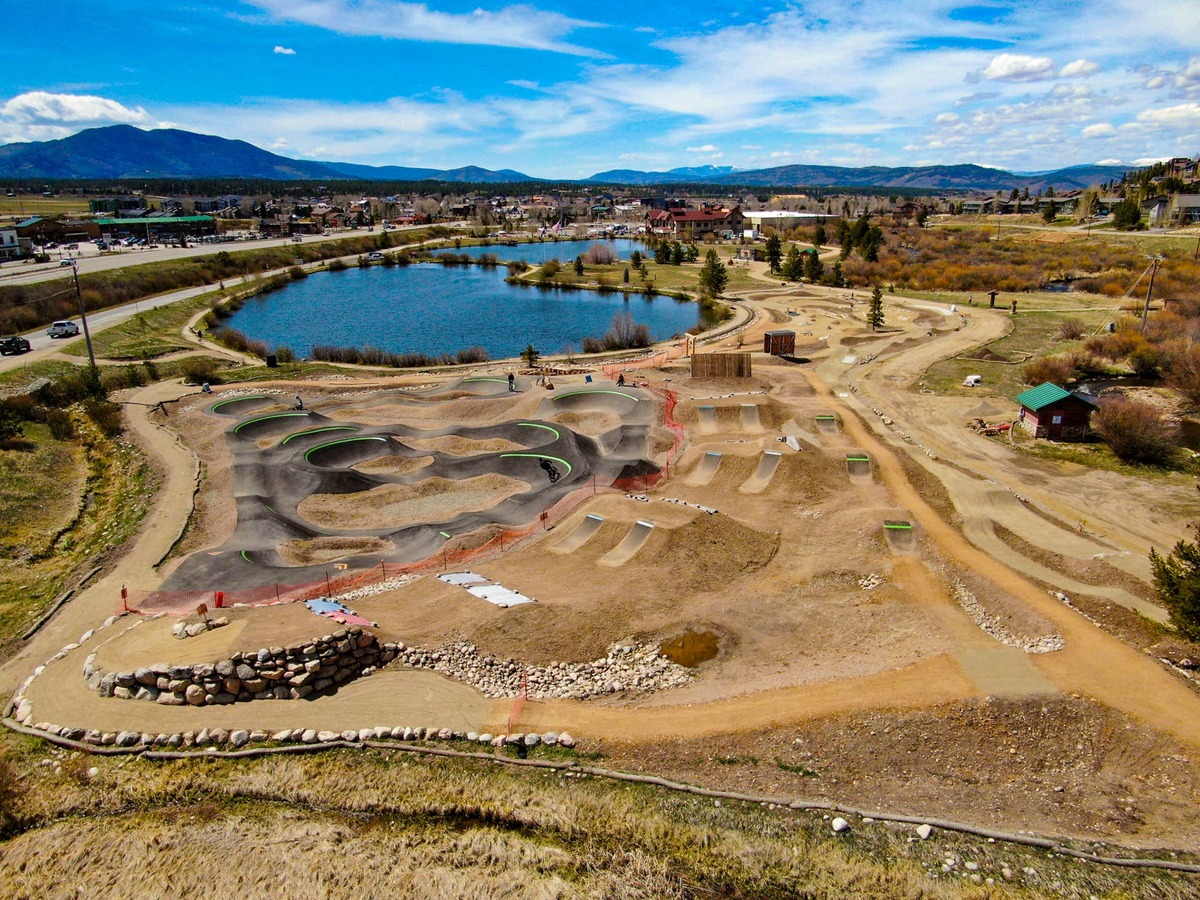 The brand new Fraser Bike Park.