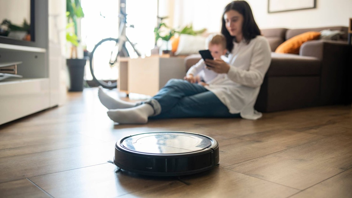 Woman Buys a Dollhouse and Turns It Into a Robot Vacuum Garage