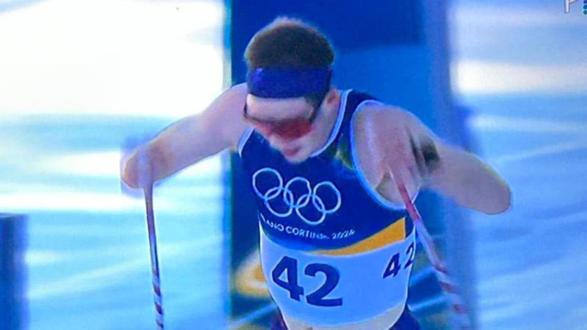 Cross-Country Skier Goes Sleeveless En Route to Sixth-Place Finish