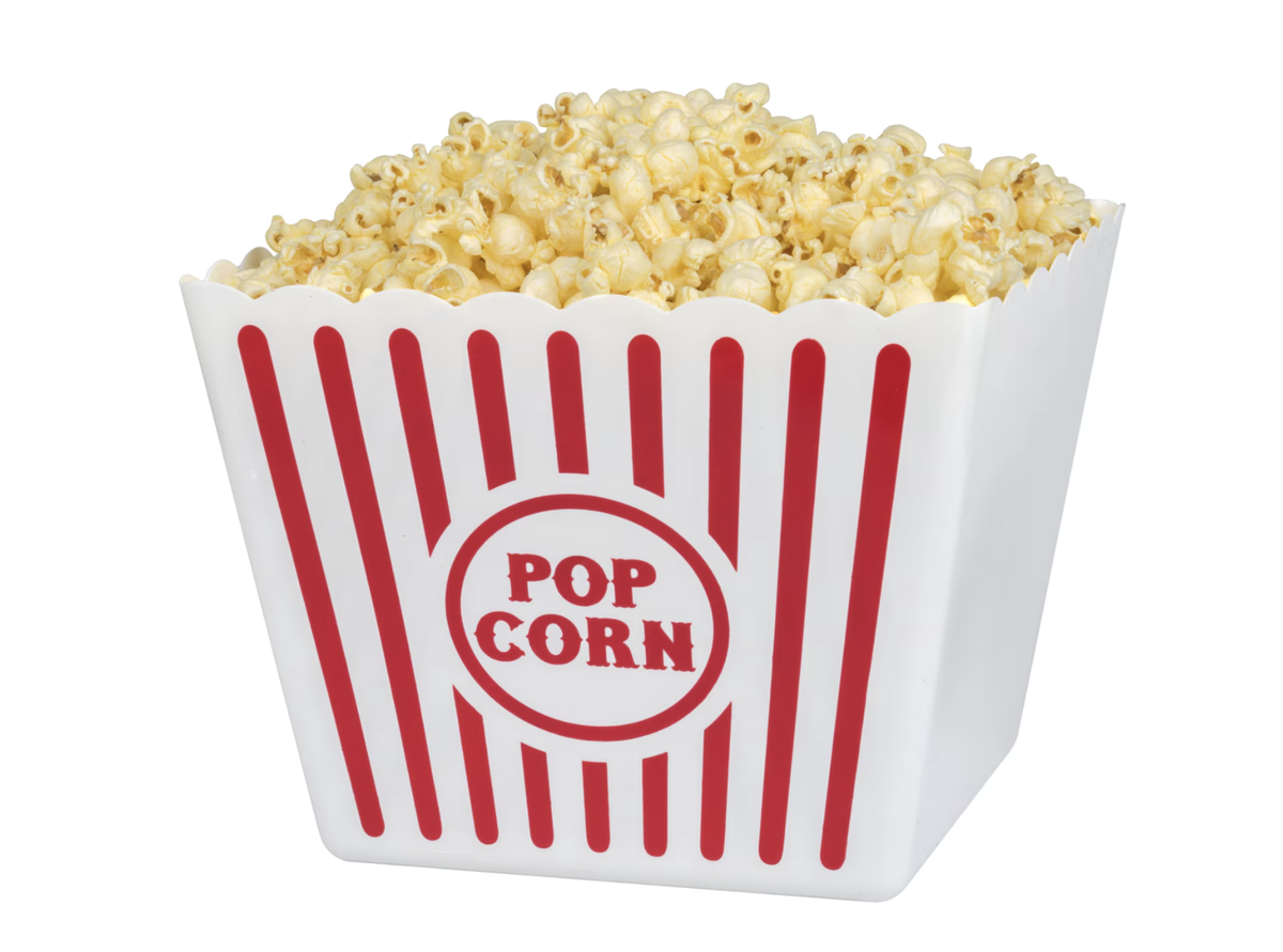 Popcorn tubCourtesy of Dollar Tree