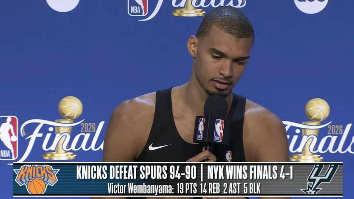 A Somber Victor Wembanyama Shares What He's ‘Pissed' About After Spurs' NBA Finals Loss to Knicks