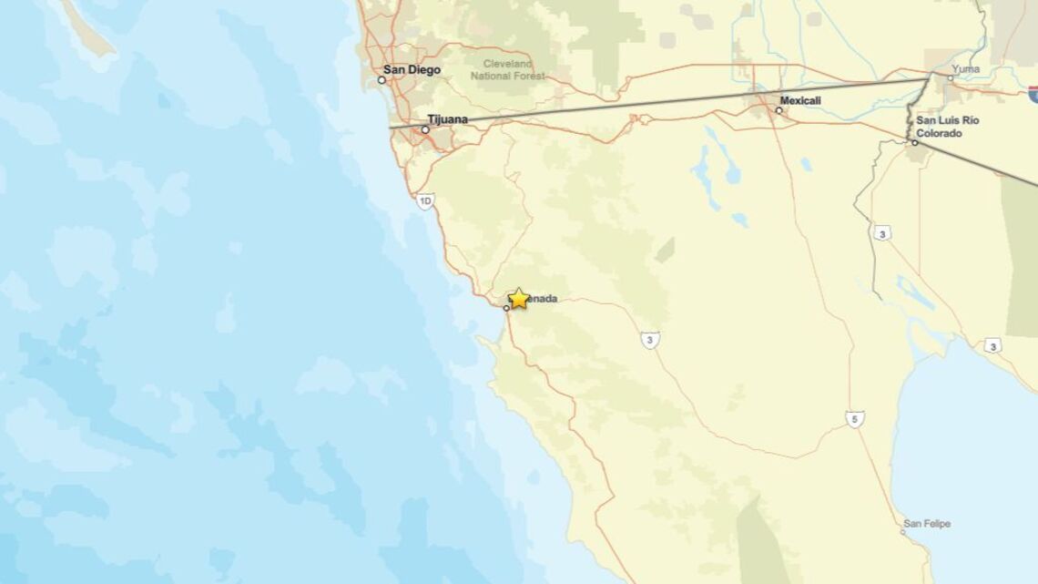 Update: 2.9 magnitude earthquake rattles near Ensenada, B.C., MX on July 18 