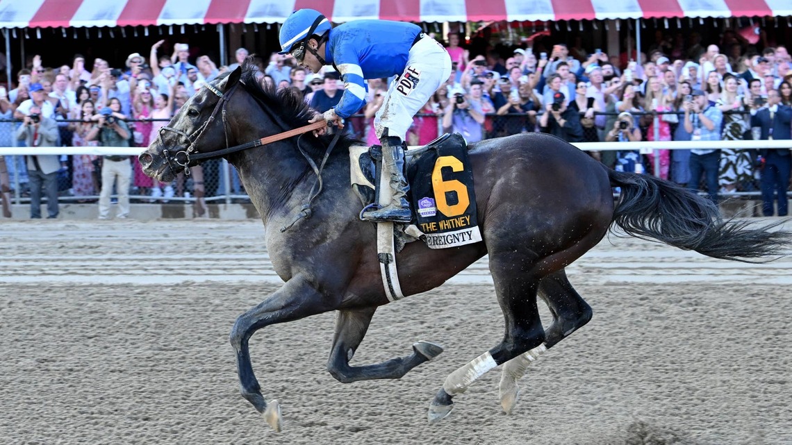 Sovereignty Works For Jockey Club Gold Cup 