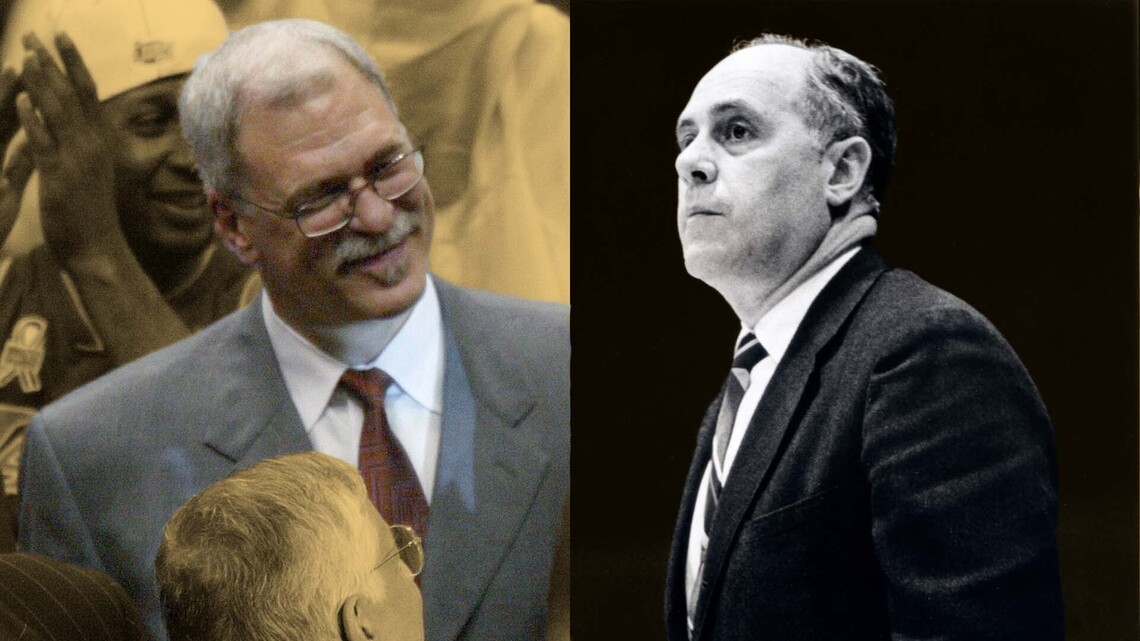 Red Auerbach once disrespected Phil Jackson's success and they got into a feud: "They can't do any worse" 