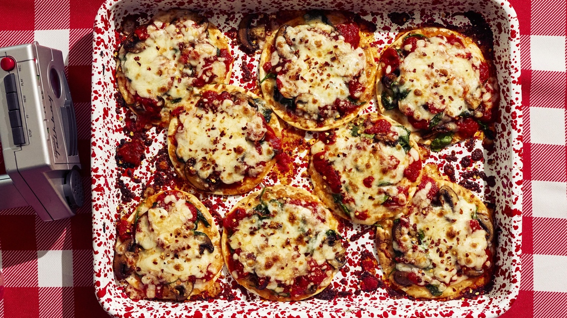 Shay Spence's Spinach Mushroom Pizzadillas Are Pure Genius 