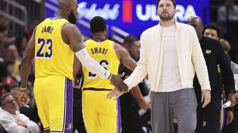 Lakers rule Luka Doncic out for Game 1 at Thunder 