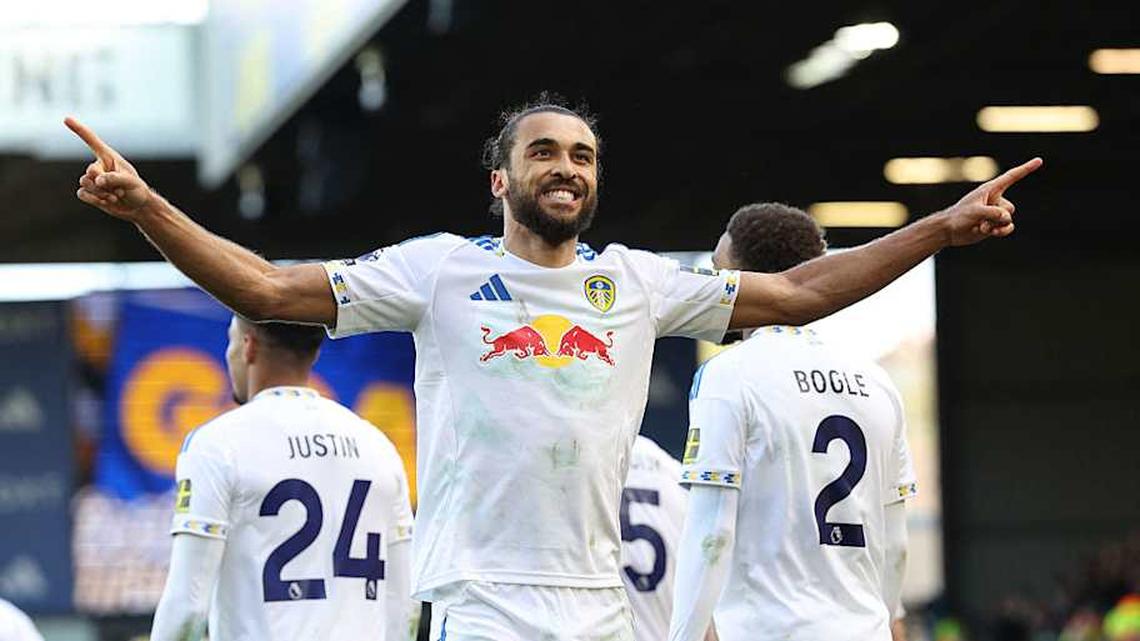  Leeds United have some breathing room. | Darren Staples/AFP/Getty Images 