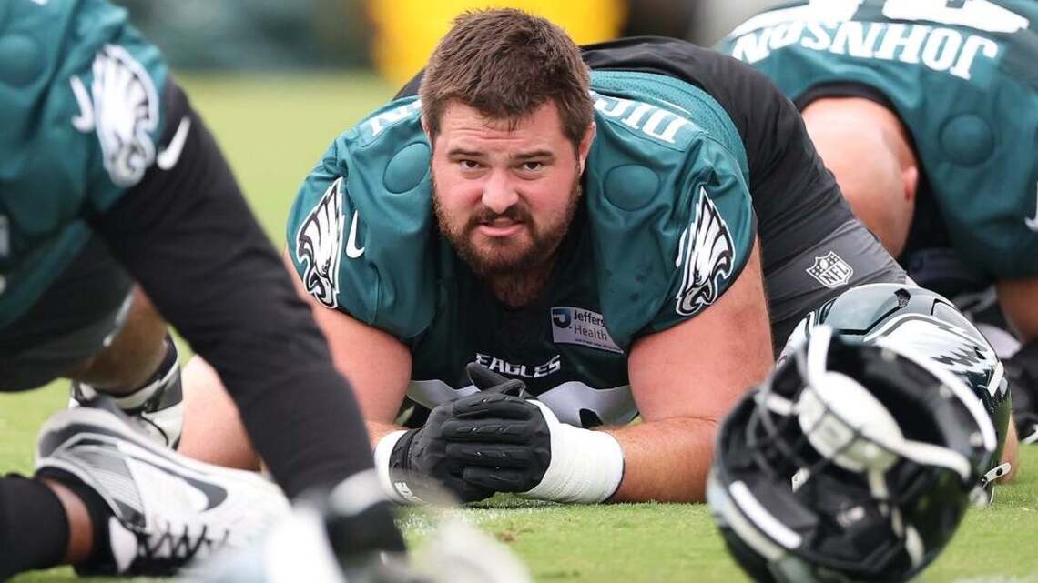 Report: Eagles place LG Landon Dickerson on IR 