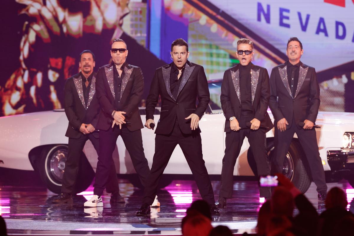 New Kids On The Block at the 52nd American Music Awards, 2026Francis Specker/CBS via Getty Images
