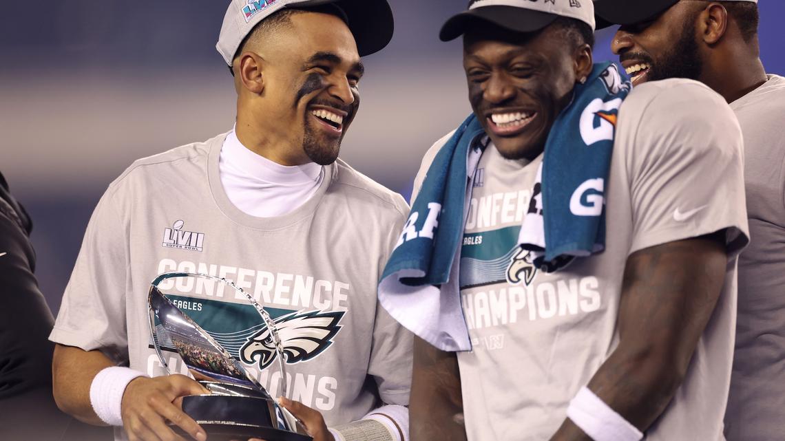 Eagles' Jalen Hurts Breaks Silence on Rumored Feud With Teammate A.J. Brown 