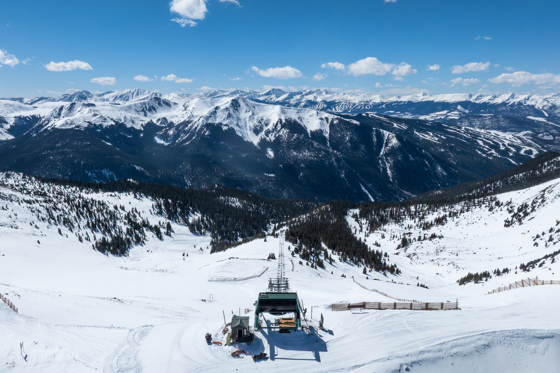  Montezuma Bowl, Arapahoe Basin. 