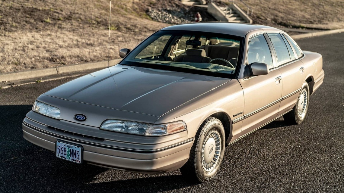 1992 Ford Crown Victoria For Sale with 47,000 Miles Shown