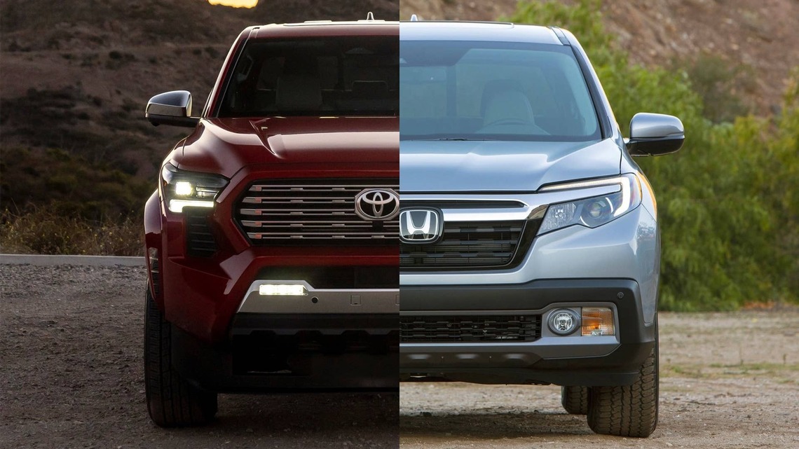 Toyota Tacoma Vs. Honda Ridgeline 5-Year Depreciation: It's Not Even Close 