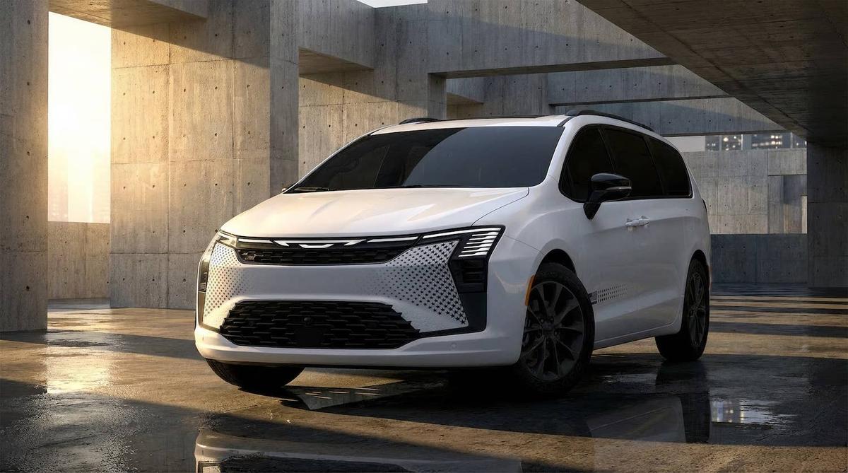 The updated 2027 Chrysler Pacifica. Chrysler