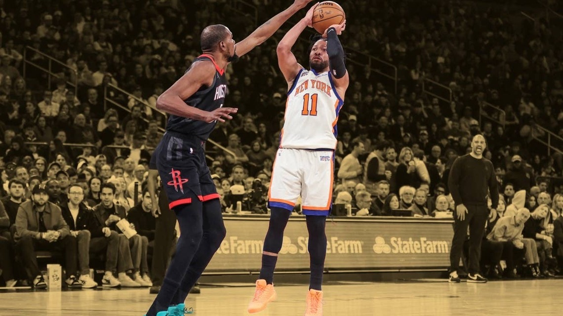 "Why do you need to take that risk when this dude's a billionaire?" - Kevin Durant on whether he would take a $113M discount like Jalen Brunson 